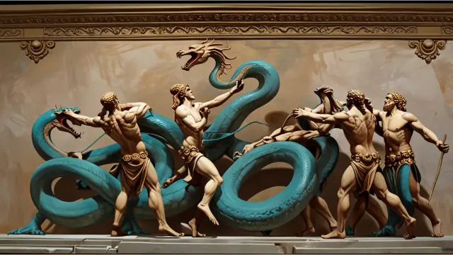 O Segundo Trabalho de Heracles: A Hidra de Lerna