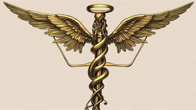 O caduceu de Hermes